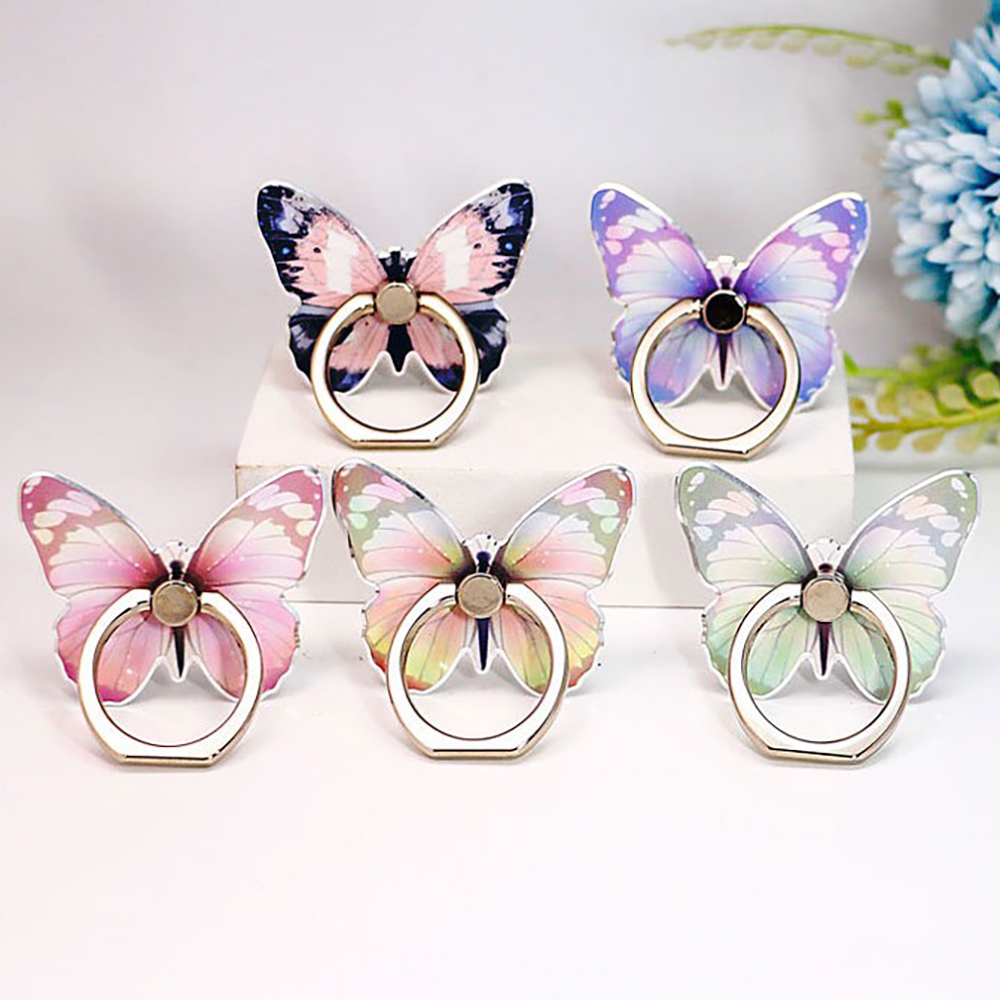 Phone Accessories And Gadgets - Penyangga Ponsel Universal Mewah Bentuk Kupu-kupu
