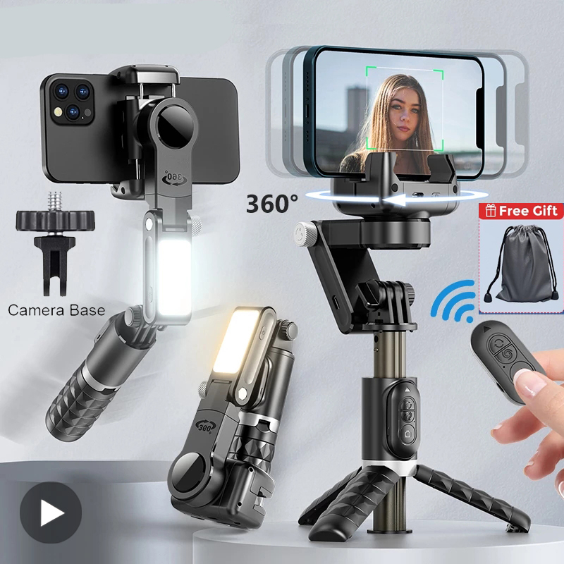 Selfie Stick Tripod - Selfie Stick Gimbal telepon Stabilizer untuk
