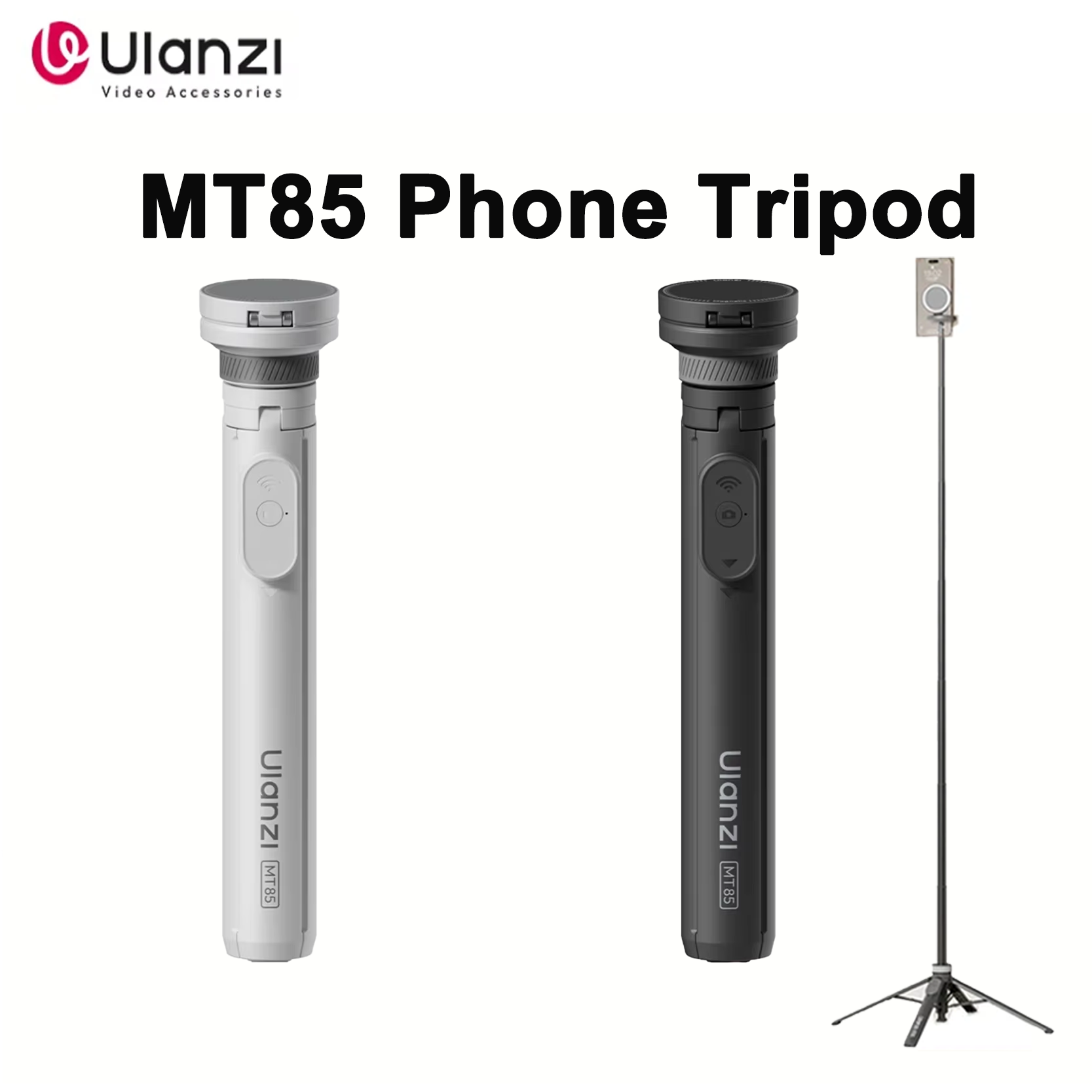 Selfie Stick Tripod - Tripod Ponsel Magnetik Ulanzi MT85 Magsafe