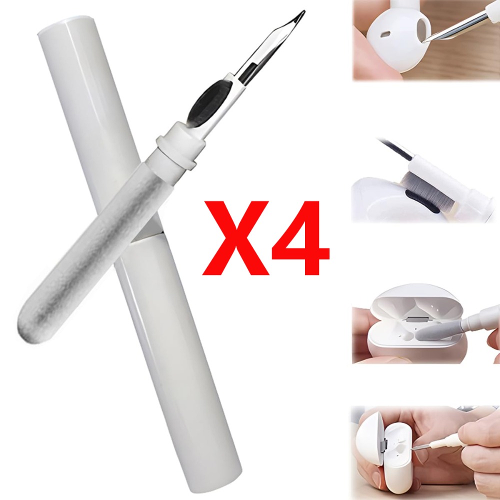Wireless Earbuds Case - 1/2/4 Paket Pena Pembersih Earbud untuk