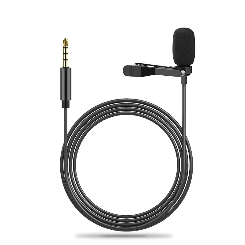 Type C Adapter - 1/3/5 Buah Mikrofon Lavalier Mini USB