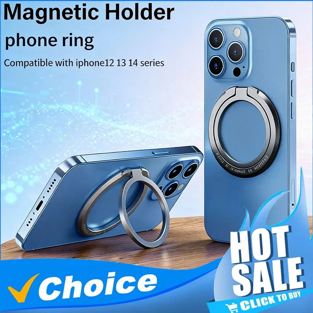 Phone Accessories And Gadgets - Penyangga Ponsel Magnetik dengan Pegangan Jari