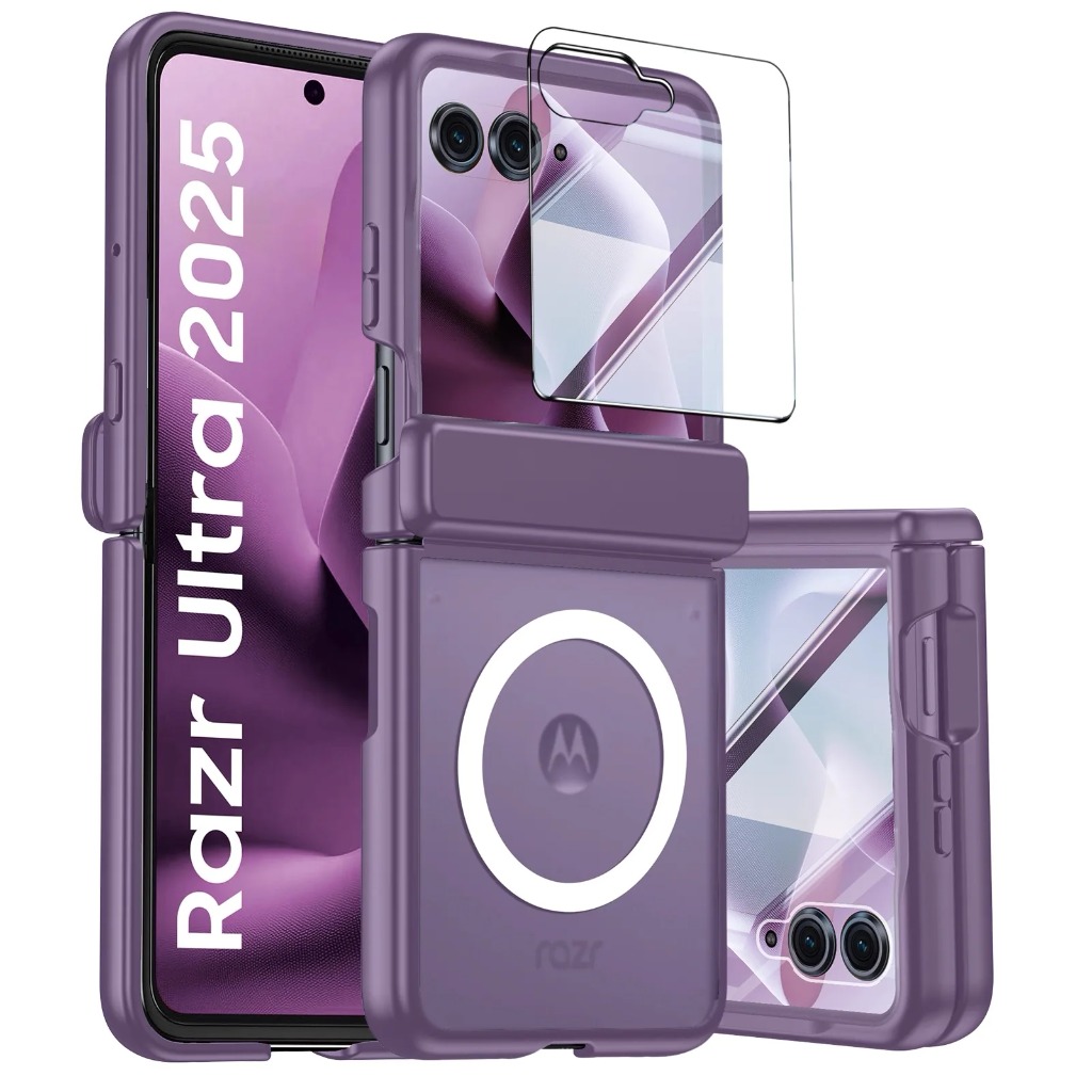 Tempered Glass Screen - Casing Ponsel Magnetik Magsafe dengan Pelindung