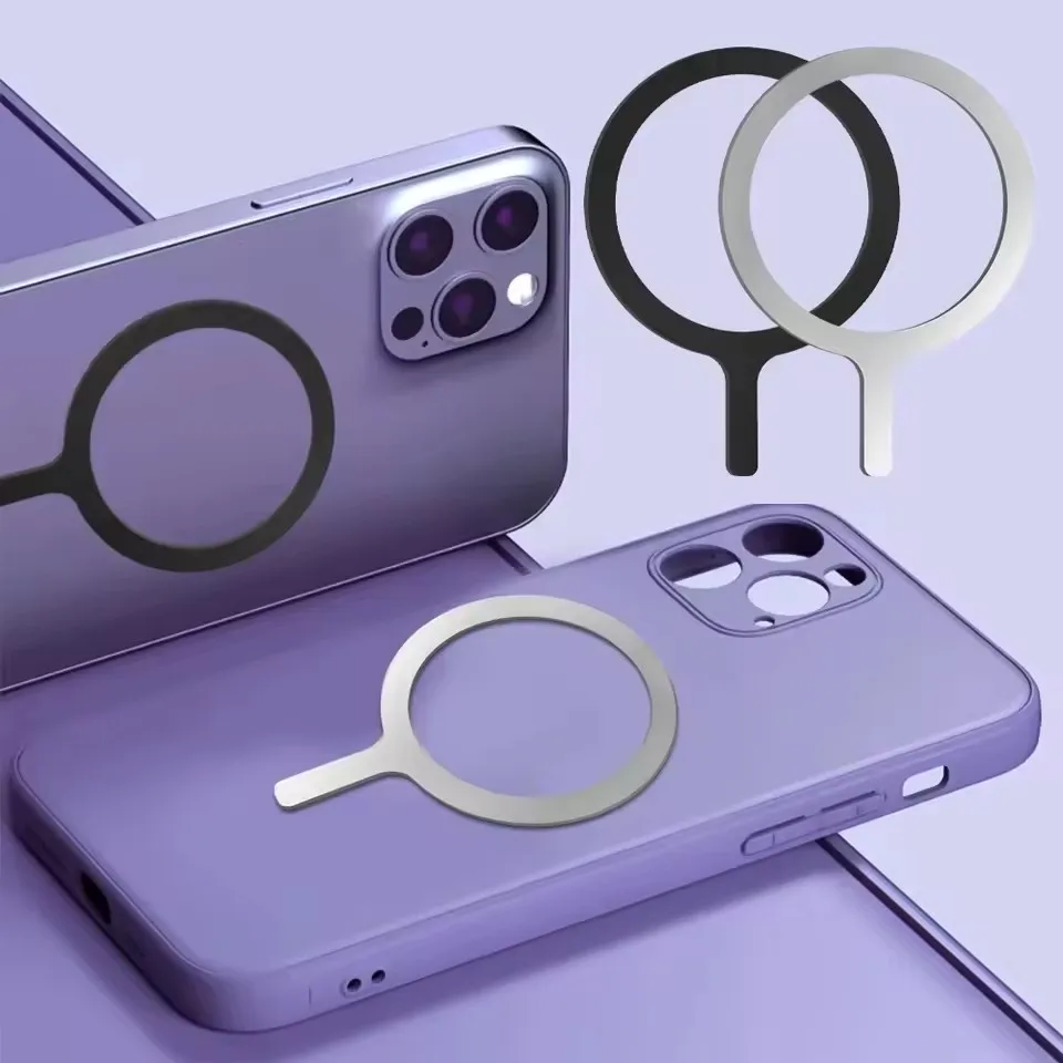 Cincin Pelat Logam Magnetik Un - Magsafe Wireless Charger ulasan dan harga