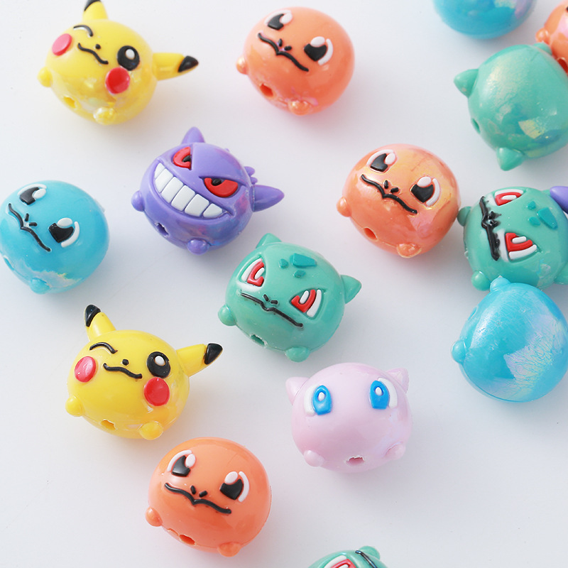 12 Buah Manik Pokémon DIY Tali - Phone Accessories And Electronics ulasan dan harga