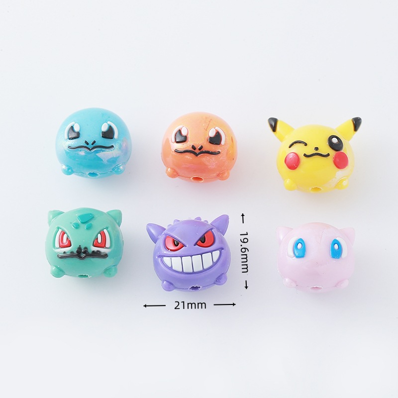 12 Buah Manik Pokémon DIY Tali - Phone Accessories And Electronics ulasan dan harga