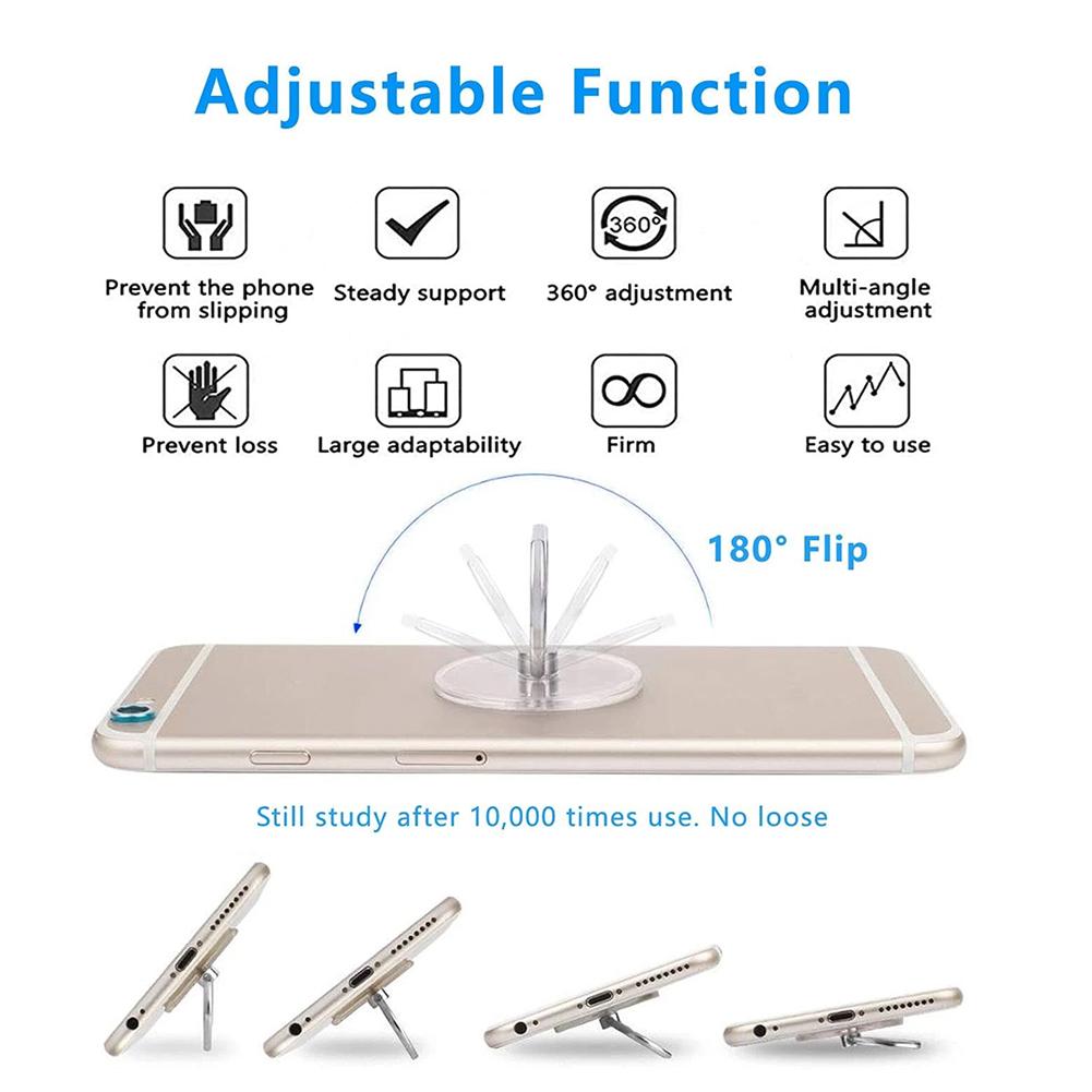 Penyangga Cincin Ponsel Transp - Phone Accessories And Gadgets ulasan dan harga