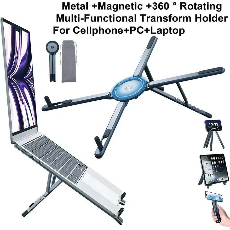 3 in 1 Penyangga Ponsel Magnet - Selfie Stick Tripod ulasan dan harga