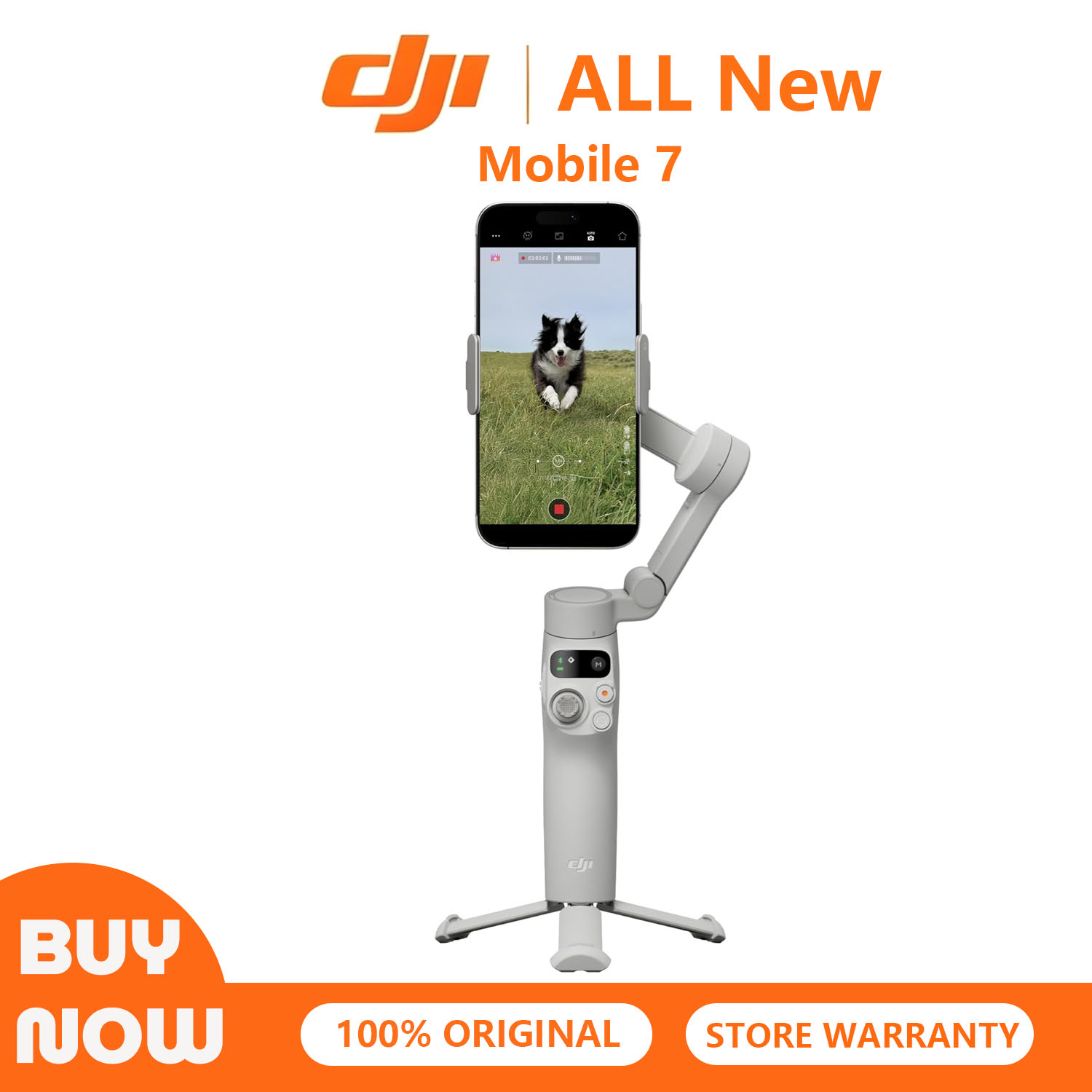 DJI Osmo Mobile 7 Gimbal Stabi - Selfie Stick Tripod ulasan dan harga