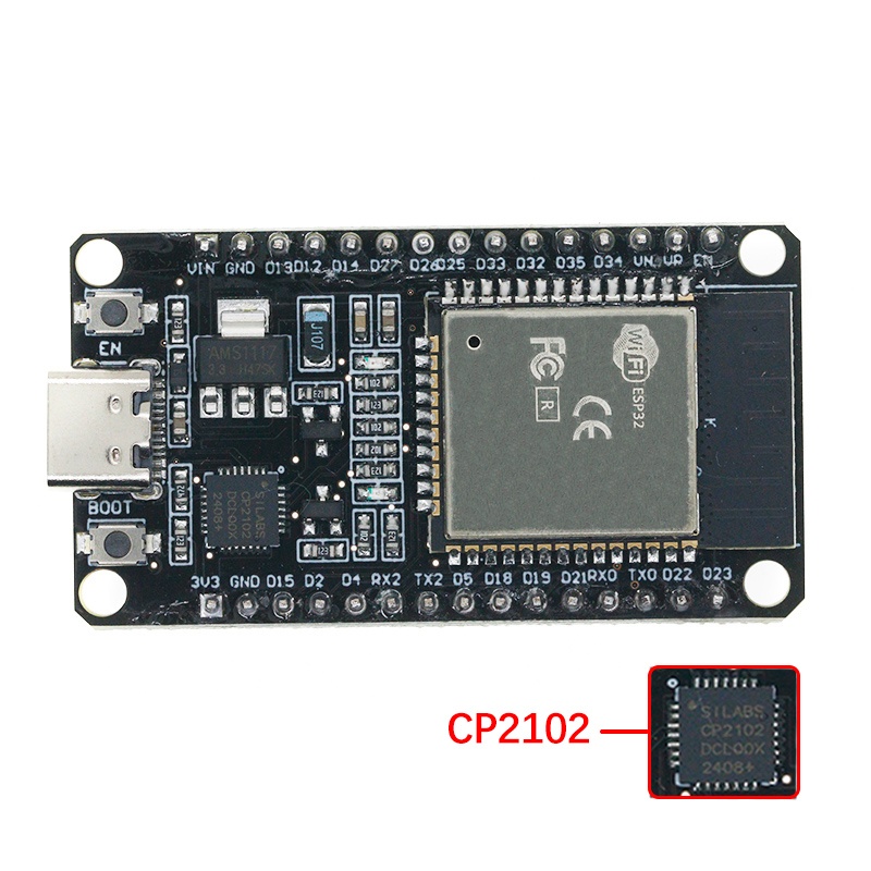 ESP32S esp32 DEVKIT V1 Papan P - Type C Adapter ulasan dan harga
