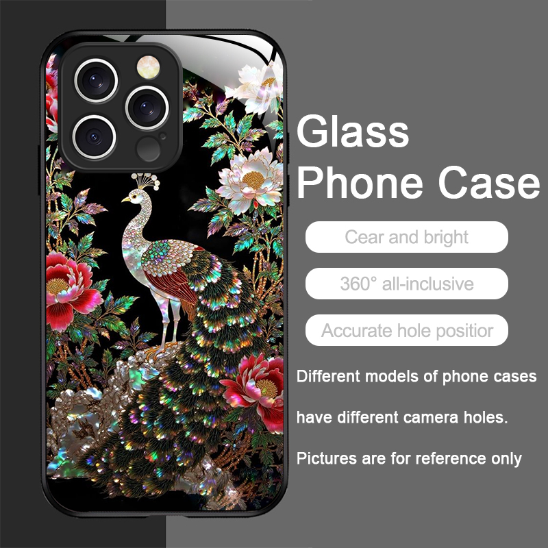 Casing Ponsel Kaca Temper Berm - Tempered Glass Screen ulasan dan harga