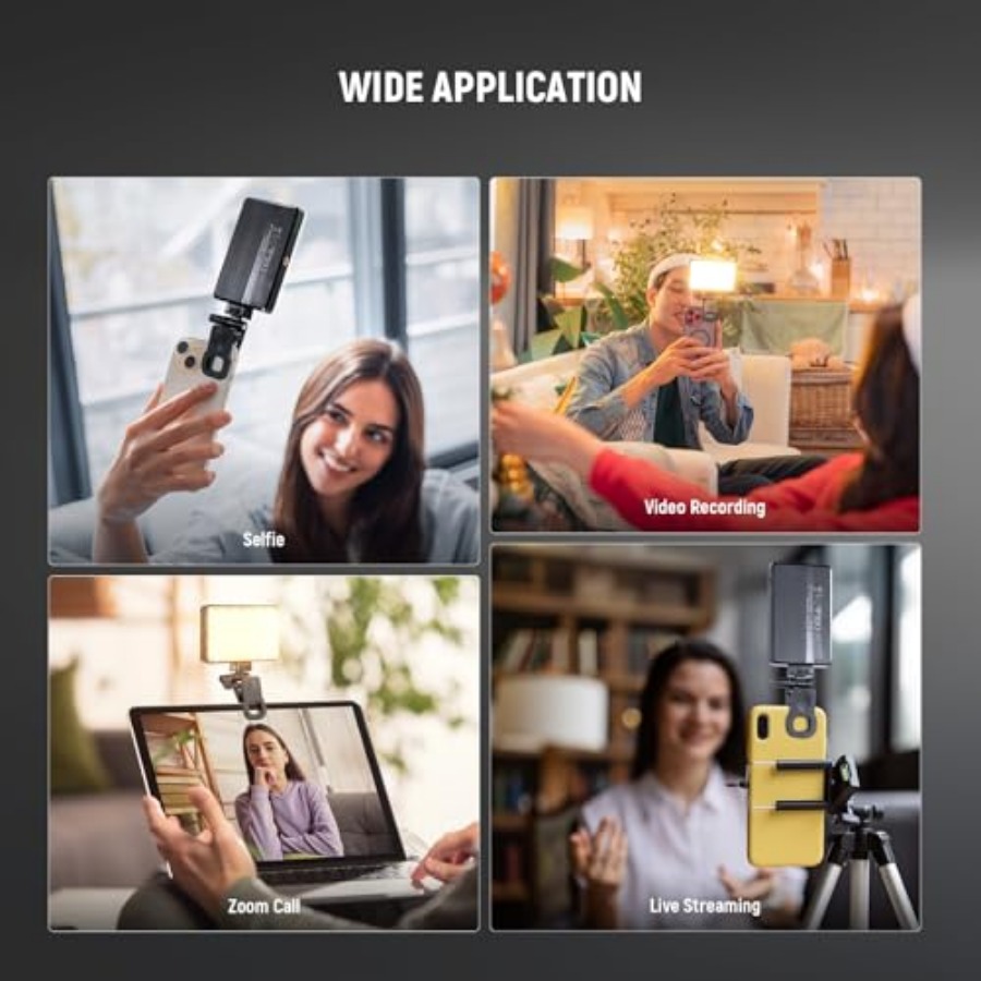 Lampu Selfie LED Basics BL120B - Selfie Stick Tripod ulasan dan harga