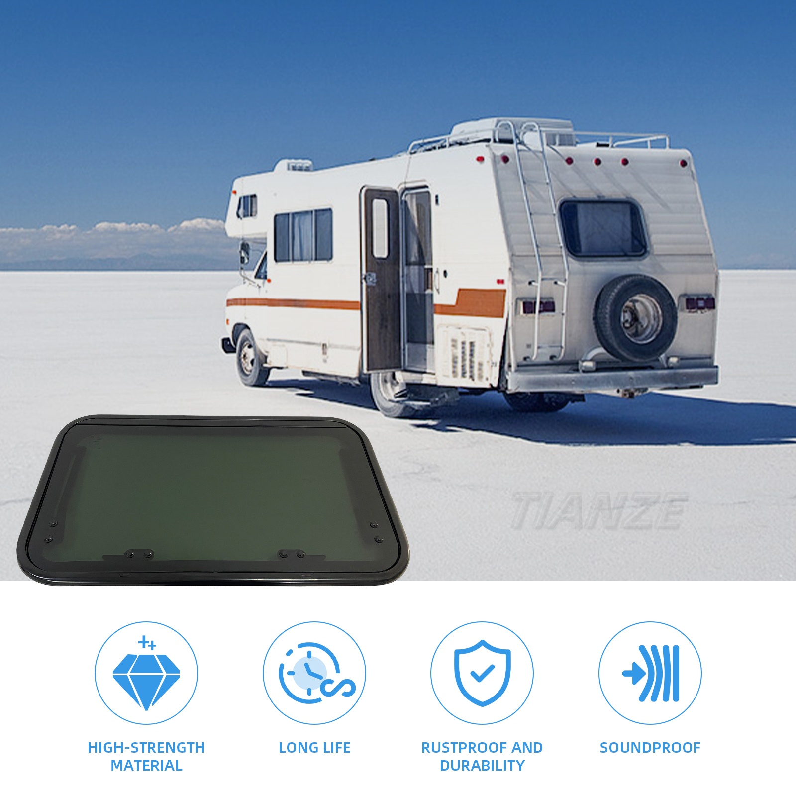 Aksesoris RV Jendela Samping R - Tempered Glass Screen ulasan dan harga
