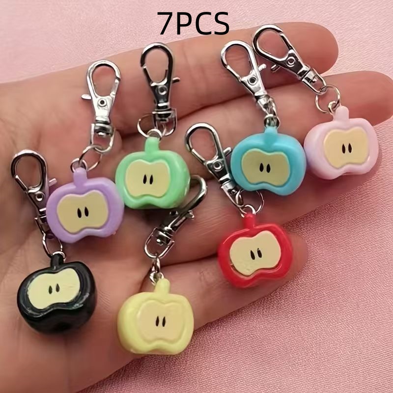 7 buah gantungan kunci resin b - Phone Accessories And Gadgets ulasan dan harga