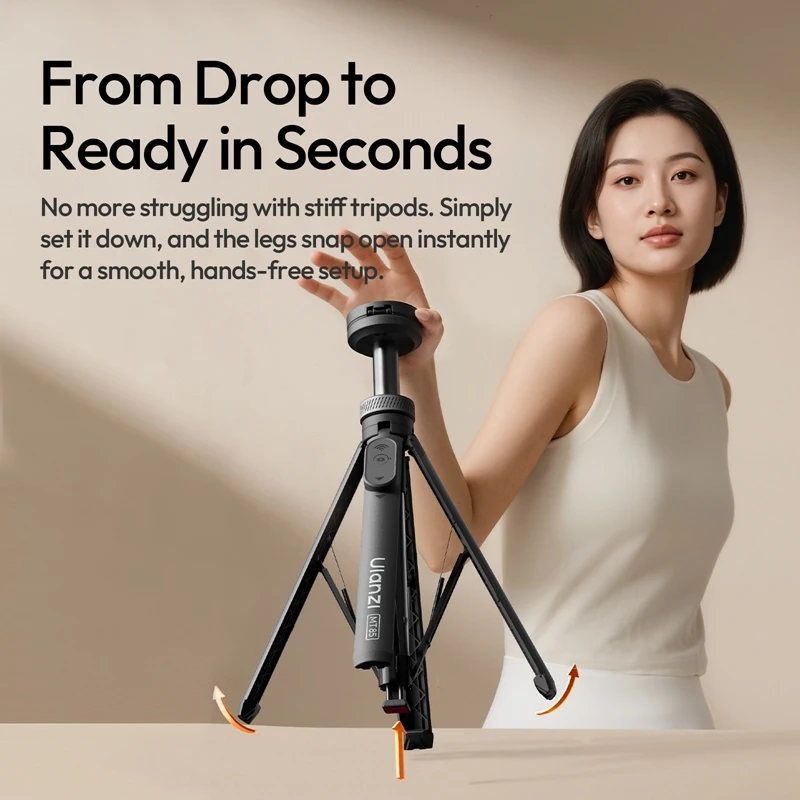 Tripod Ponsel Magnetik Ulanzi  - Selfie Stick Tripod ulasan dan harga