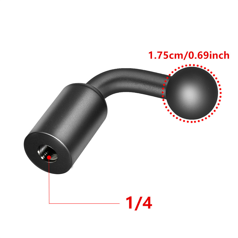Bola Aluminium Alloy 17mm untu - Selfie Stick Tripod ulasan dan harga