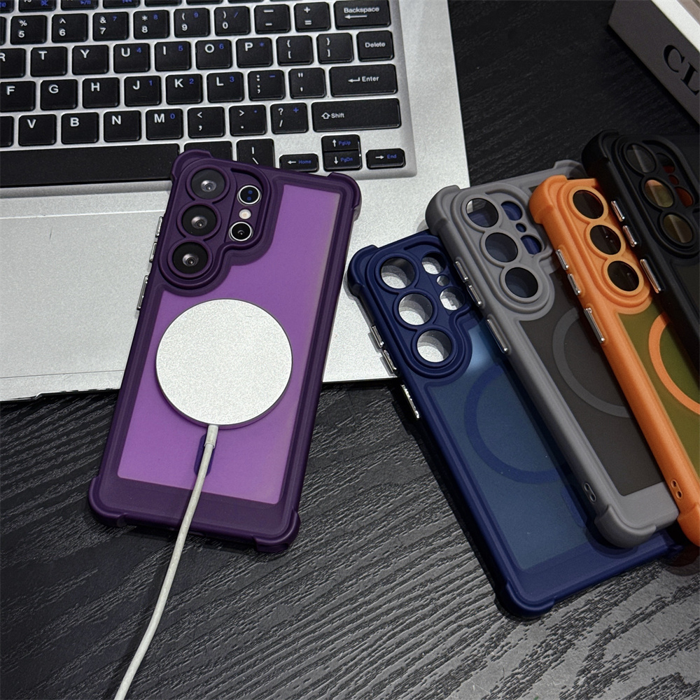 Casing Mewah Transparan Anti G - Magsafe Wireless Charger ulasan dan harga
