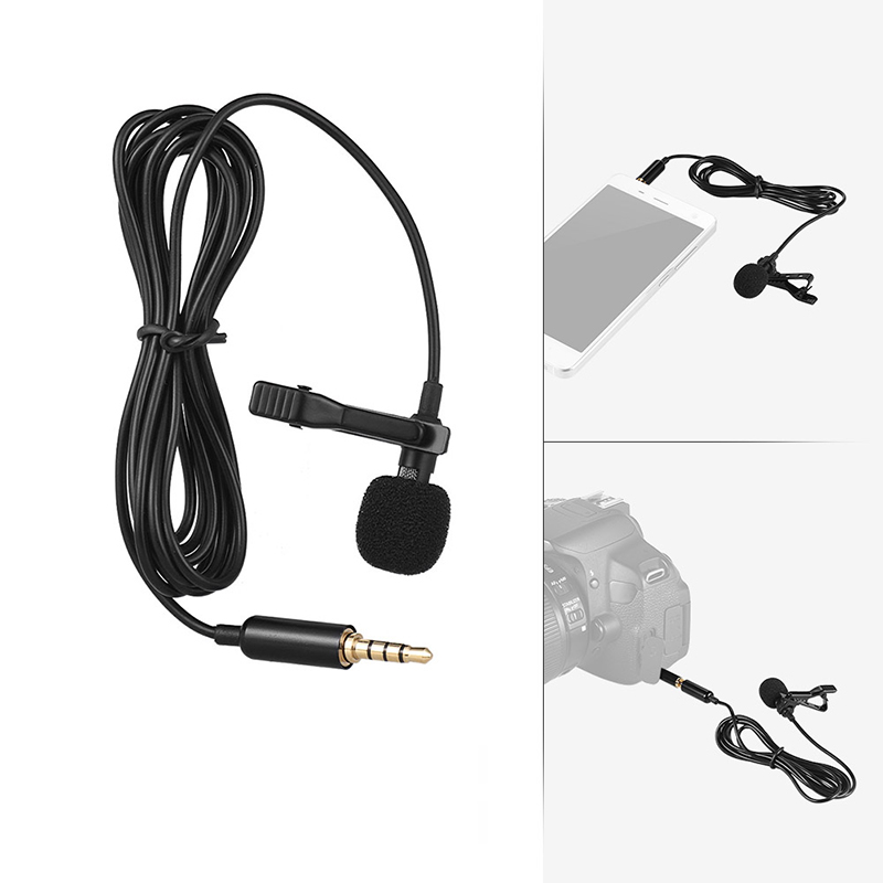 Mikrofon Lavalier Mini Portabe - Type C Adapter ulasan dan harga