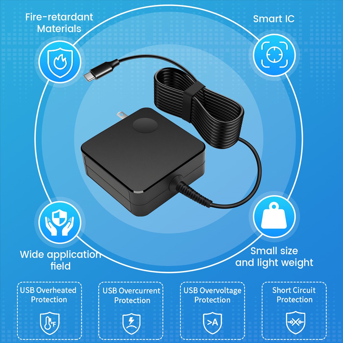 Cocok untuk Adaptor Daya Porta - Type C Adapter ulasan dan harga