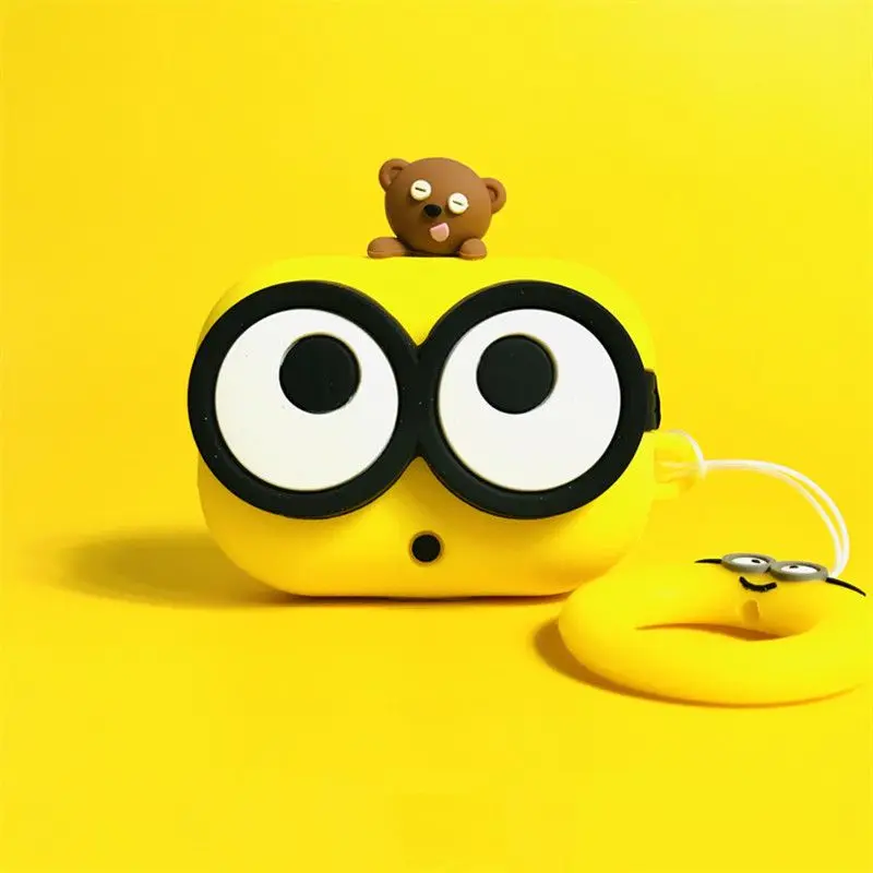 Casing Silikon Kartun Lucu Min - Wireless Earbuds Case ulasan dan harga