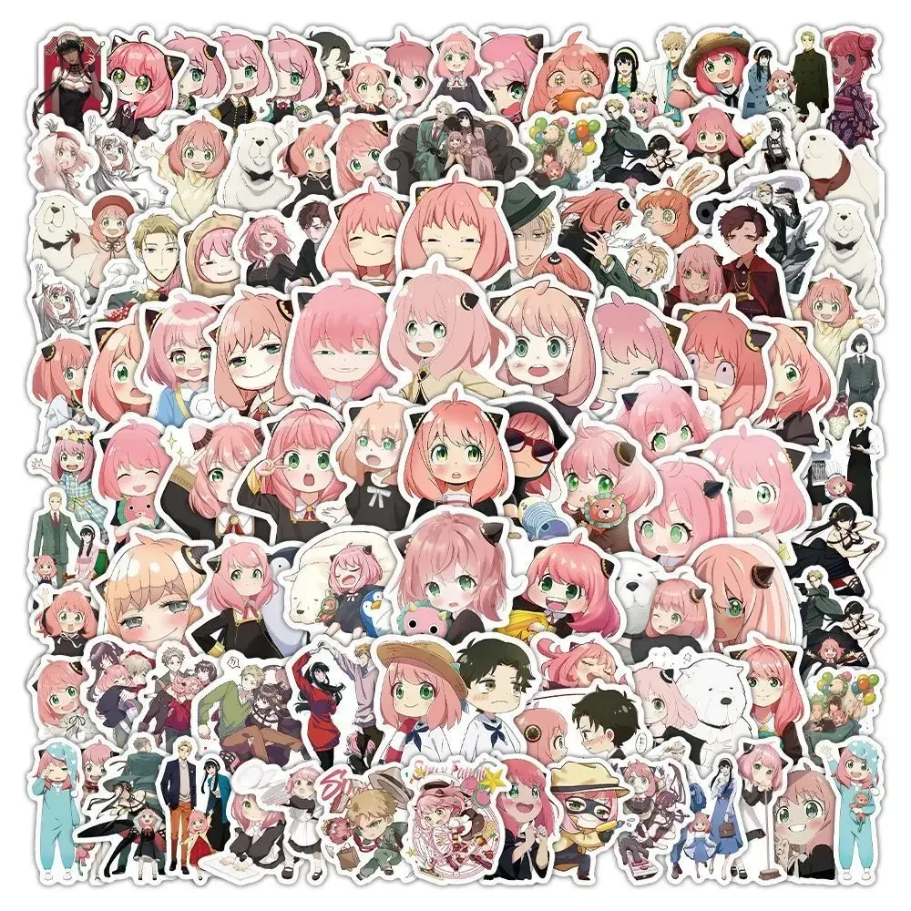 100 buah stiker SPY×FAMILY - S - Phone Accessories And Electronics ulasan dan harga