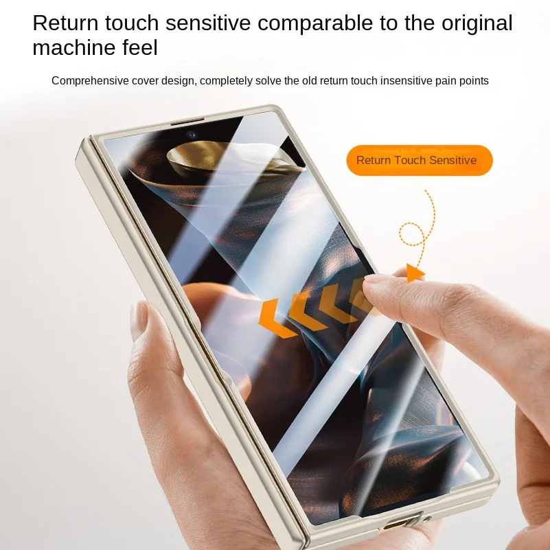 Casing Ponsel Kulit Bisnis Mew - Tempered Glass Screen ulasan dan harga