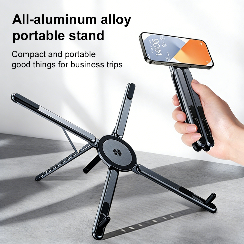 Penyangga Ponsel Magnetik Port - Selfie Stick Tripod ulasan dan harga