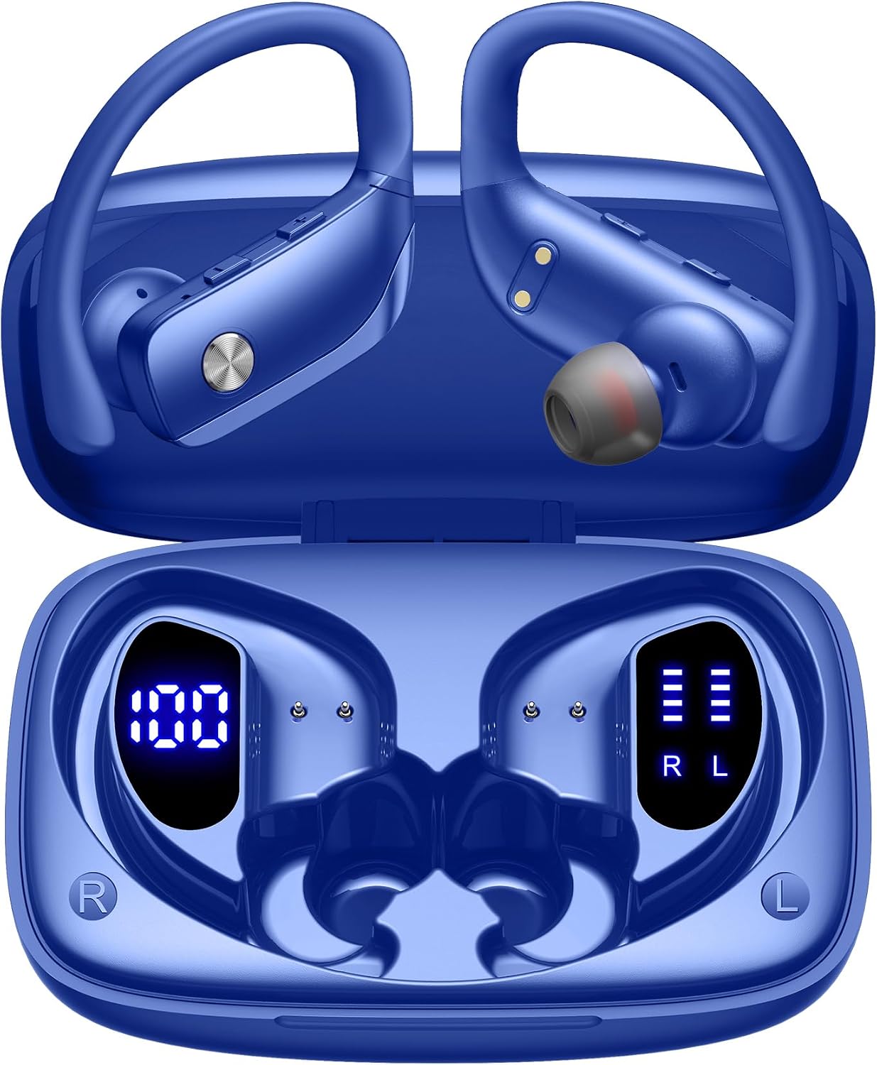 Earbud Nirkabel dengan Waktu P - Wireless Earbuds Case ulasan dan harga